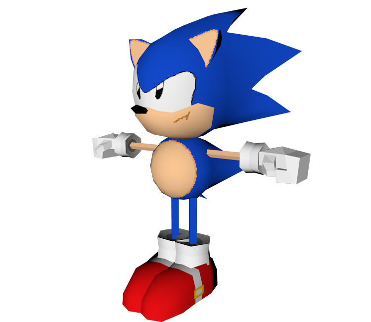 Custom / Edited - Sonic the Hedgehog Customs - Sonic (Toei) - The Models  Resource