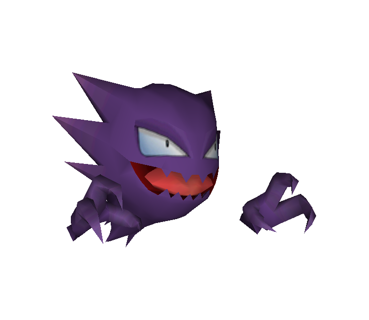 Nintendo 64 Pokemon Stadium 2 093 Haunter The Models Resource Nintendo 64 Pokemon Stadium 2 093 Haunter The Models Resource