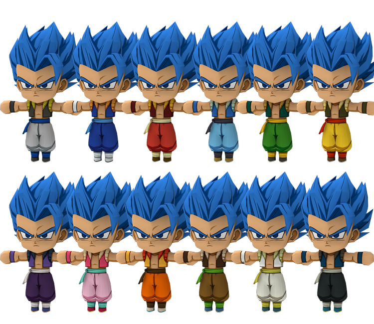 Gogeta Super Saiyan Blue em Dragon Ball FighterZ