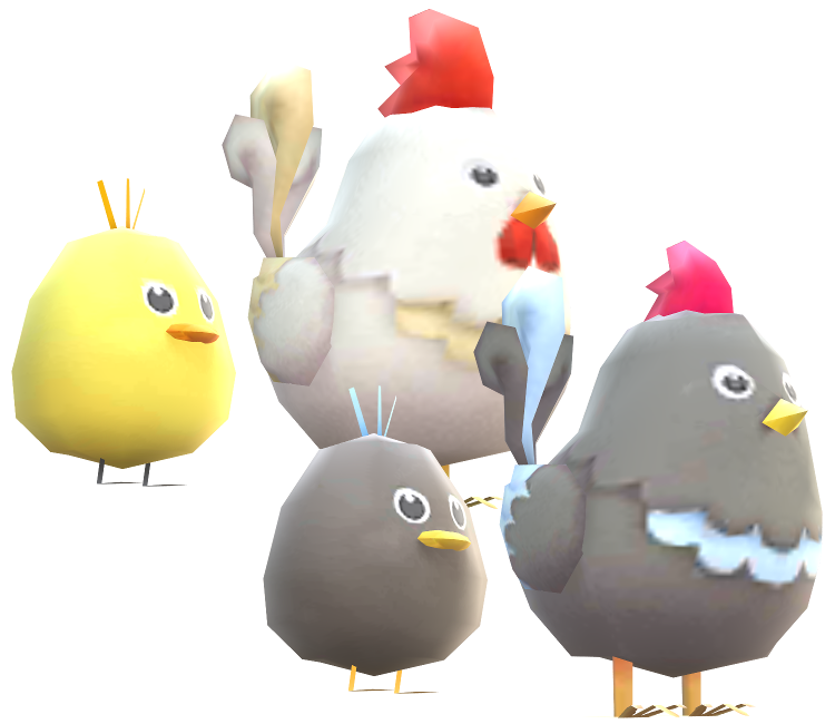 harvest moon chicken plush