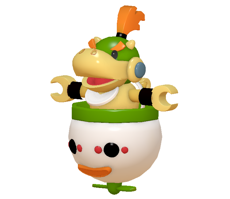 Custom / Edited - Mario Customs - Bowser Jr. (Paper Mario-Style) - The  Models Resource