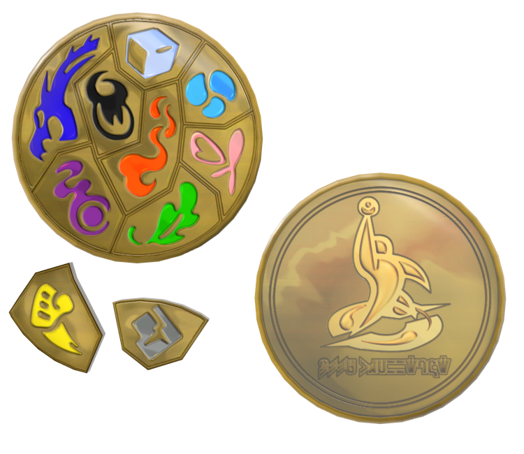 Nintendo Switch - Pokémon Sword / Shield - Gym Badge Medal - The Models  Resource