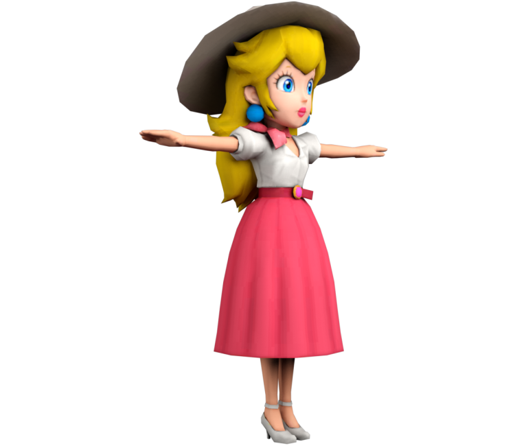 Mobile - Mario Kart Tour - Peach (Vacation) - The Models Resource