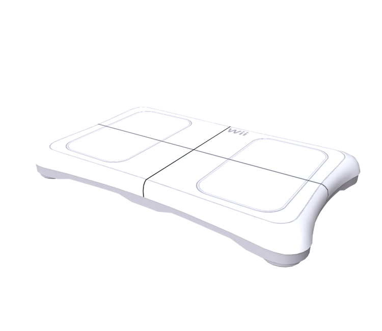 Wii Wii Fit Plus Wii Balance Board The Models Resource