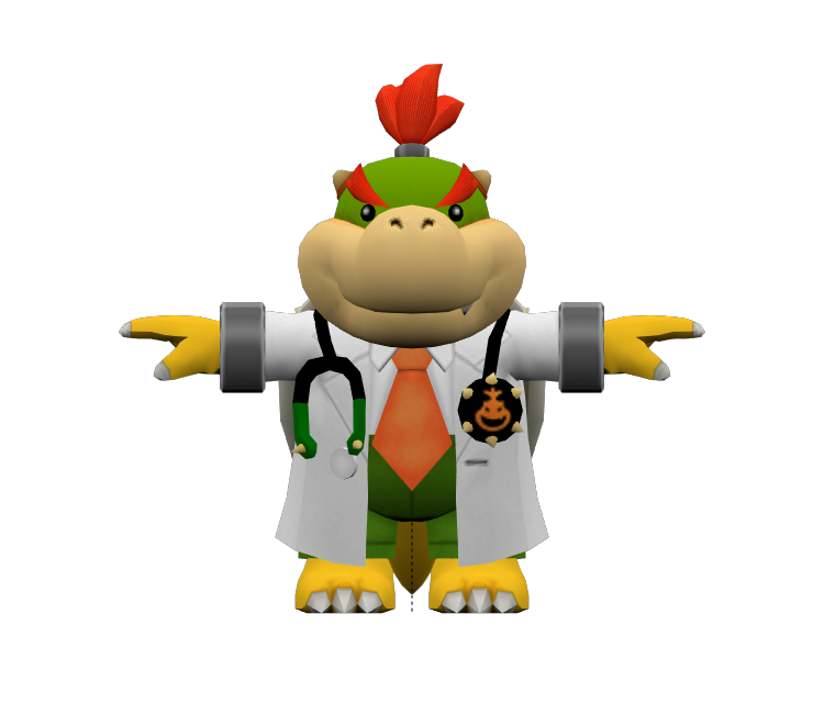 Custom / Edited - Mario Customs - Bowser Jr. (Paper Mario-Style) - The  Models Resource