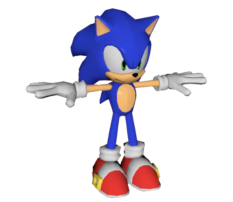 Dreamcast - Sonic Adventure - Sonic the Hedgehog - The Models Resource