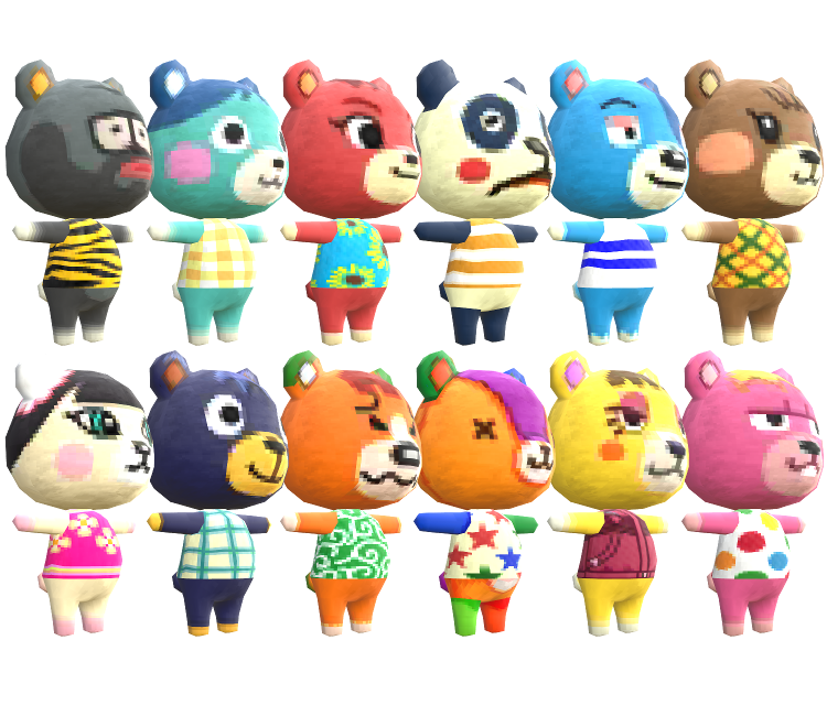 teddy bears animal crossing