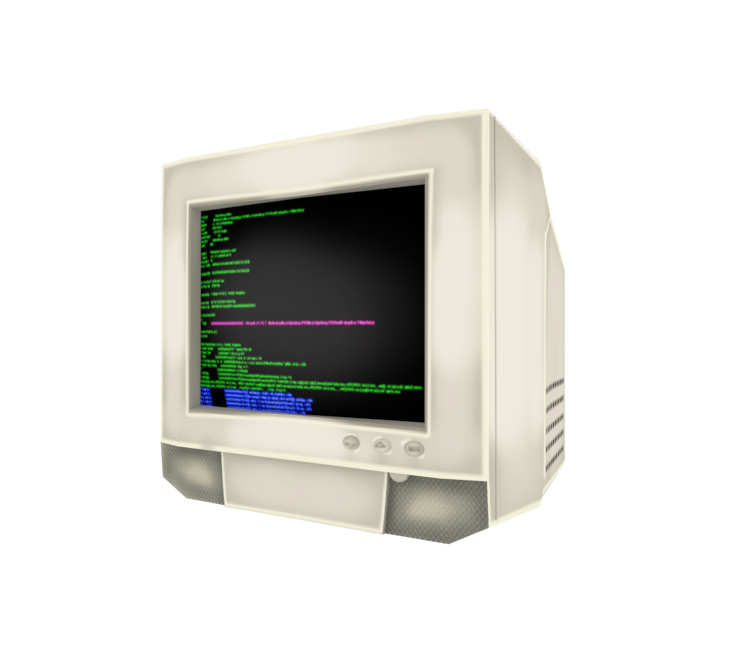 Pc Computer Roblox Classic Pc Hat The Models Resource