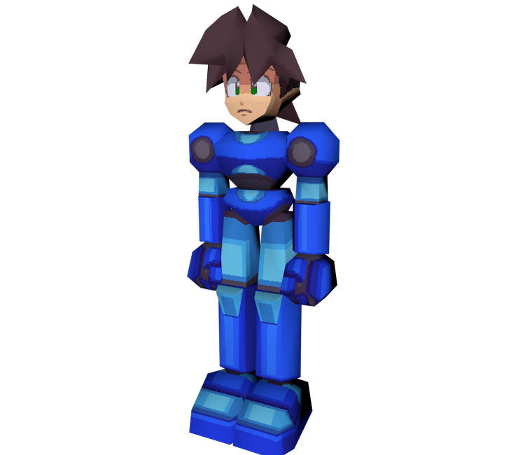 bandai shokugan mega man action 66 rock man volnutt with servbot action figure