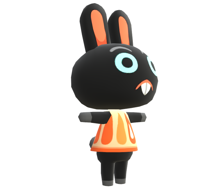 Mobile - Animal Crossing: Pocket Camp - Zipper T. Bunny - The Models  Resource