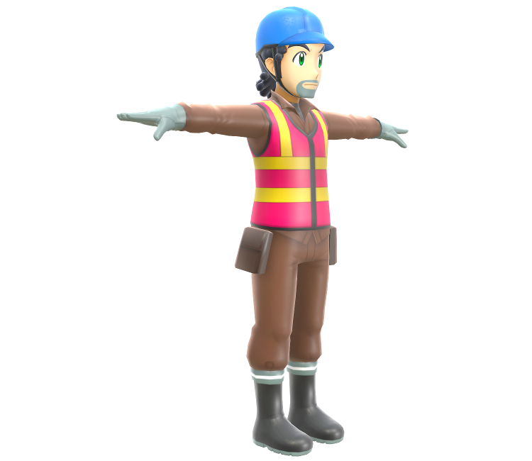 Nintendo Switch - Pokémon Sword / Shield - Worker (Male) - The Models ...