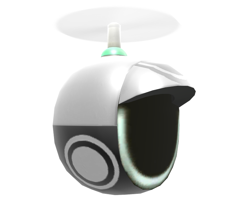 3DS Face Raiders Propeller Face The Models Resource