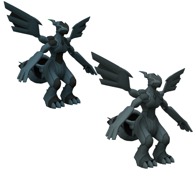 OBJ file Pokemon - Zekrom(with cuts and as a whole) 🐉・Design to download  and 3D print・Cults