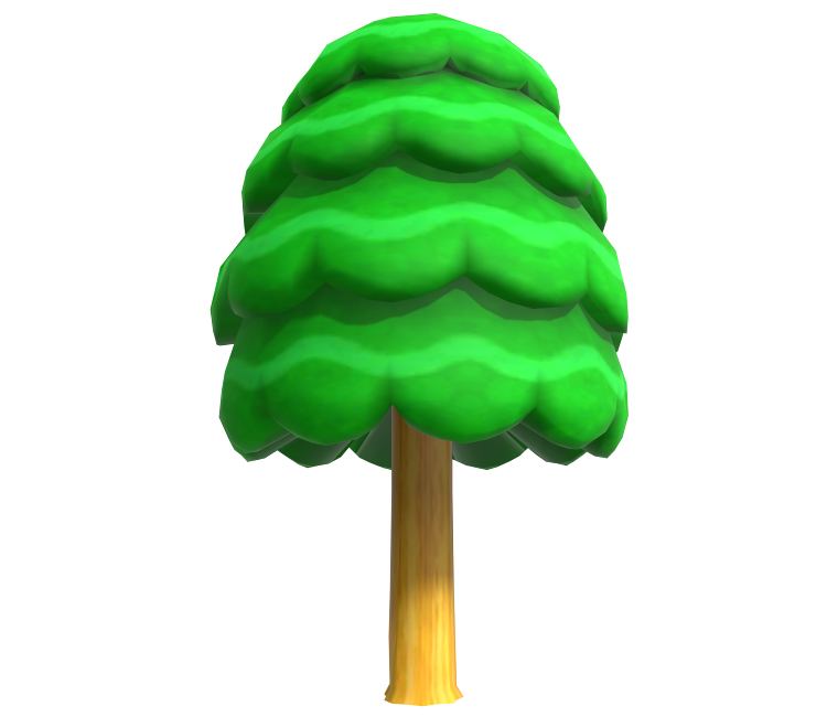 3DS Super Mario 3D Land Tree The Models Resource