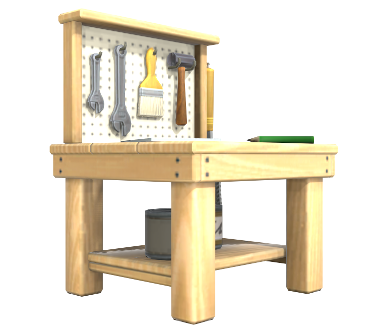 Nintendo Switch Animal Crossing New Horizons Mini DIY Workbench The Models Resource