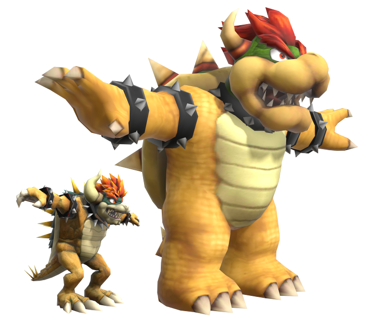 3DS - Super Smash Bros. for Nintendo 3DS - Bowser - The Models Resource