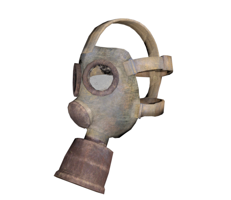Landmand have på Skrivemaskine PC / Computer - Fallout 4 - Gas Mask with Goggles - The Models Resource