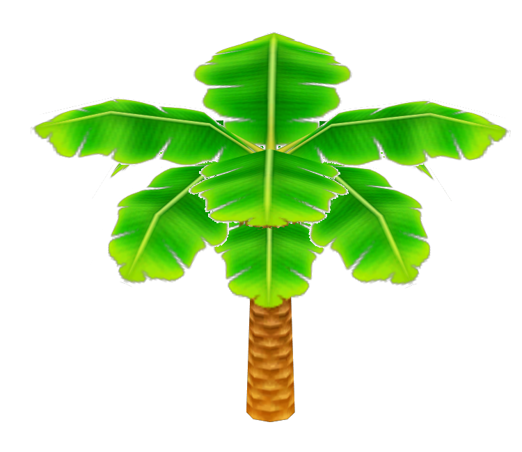 GameCube Mario Party 7 Palm Tree The Models Resource