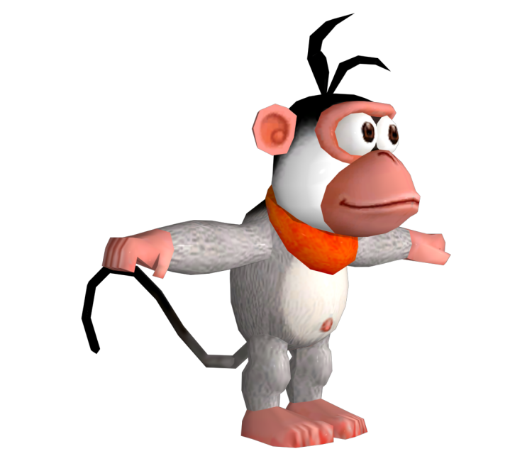 GameCube Donkey Kong Jungle - Helper Monkey - The Models Resource