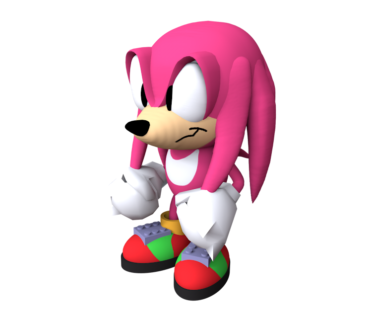 Custom Edited Sonic The Hedgehog Customs Knuckles 90s American