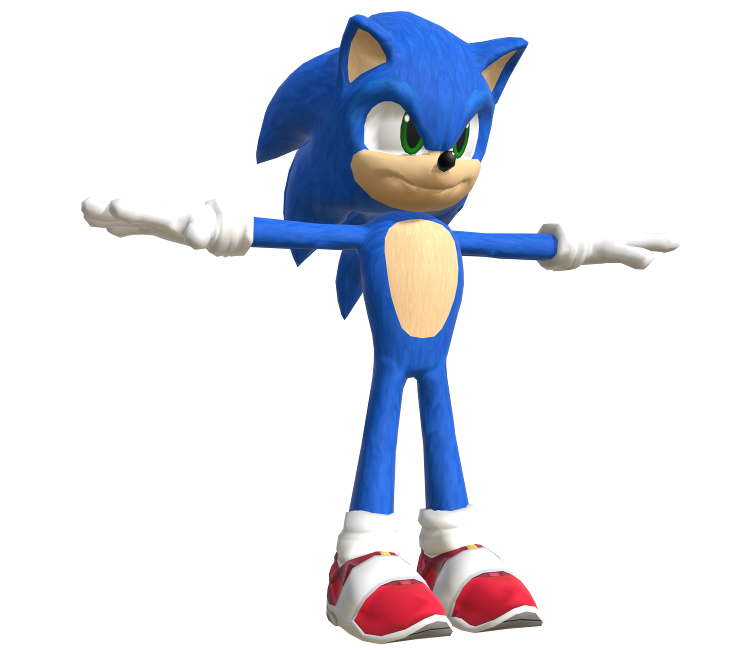 Mobile - Sonic Dash - Super Sonic (Movie) - The Models Resource