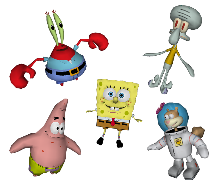 Gamecube Spongebob Squarepants Battle For Bikini Bottom Dream