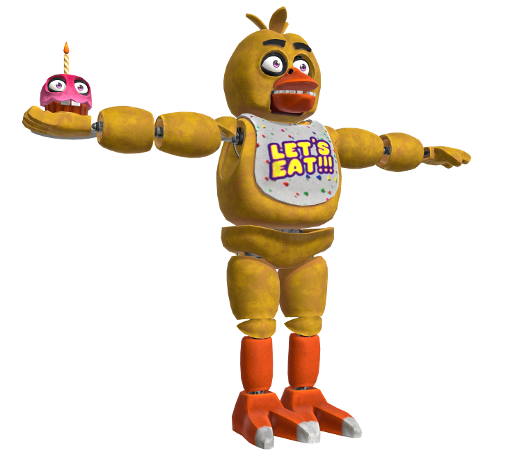 Mobile - Five Nights at Freddy's AR: Special Delivery - Toy Chica - The  Models Resource