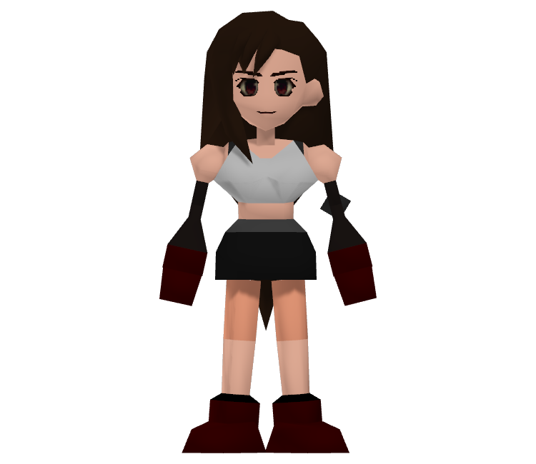 ff7 low poly
