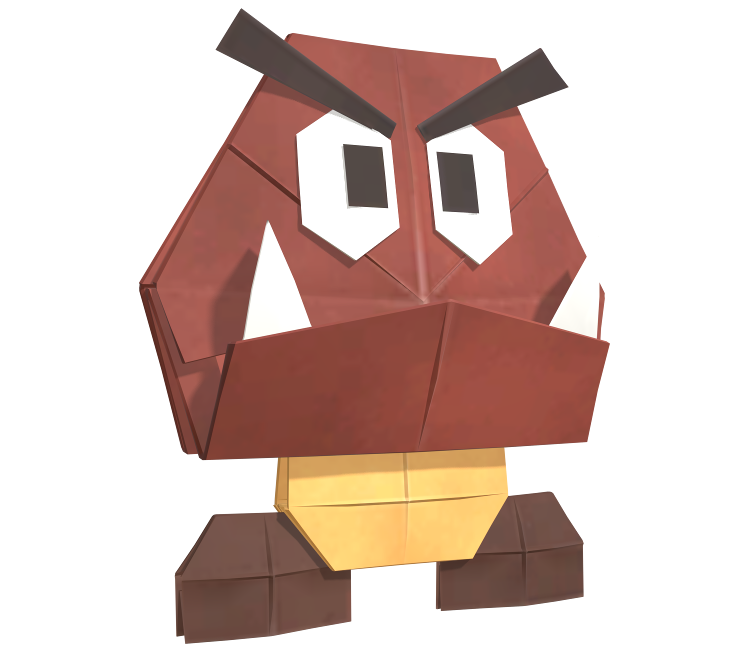 Origami Goomba Tutorial