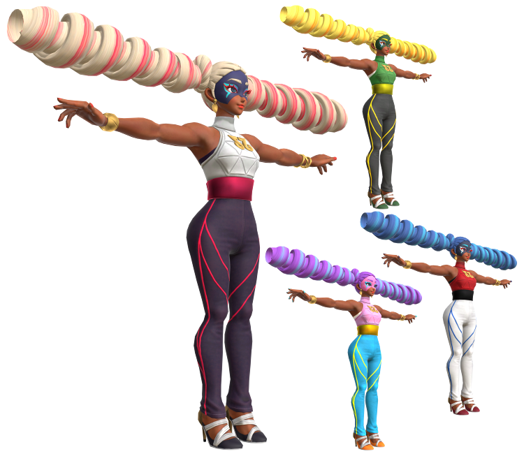 Nintendo Switch Arms Twintelle The Models Resource 