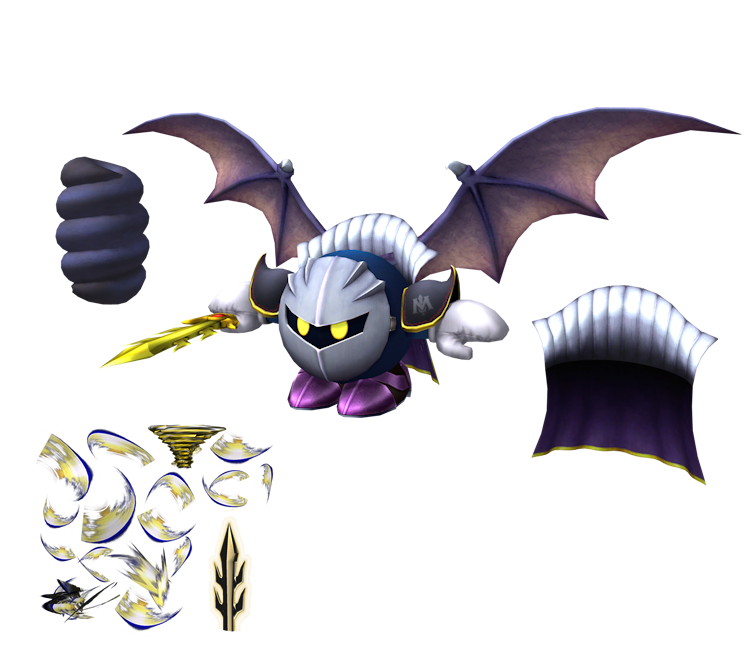 Meta Knight's Revenge Super Smash Bros Brawl Wii - Super Smash Bros. Brawl - Meta Knight - The Models Resource