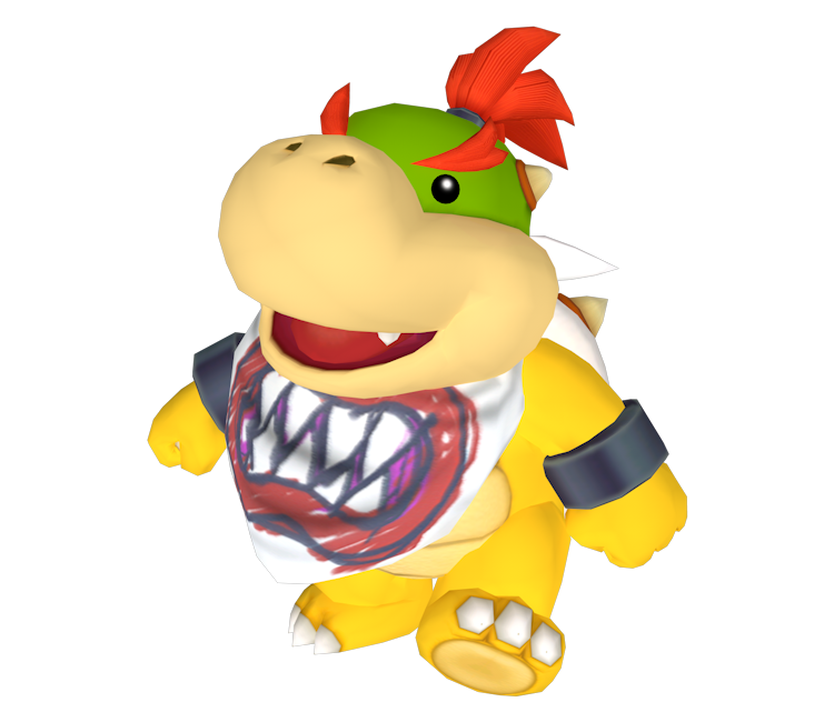 Custom / Edited - Mario Customs - Bowser Jr. (Paper Mario-Style) - The  Models Resource