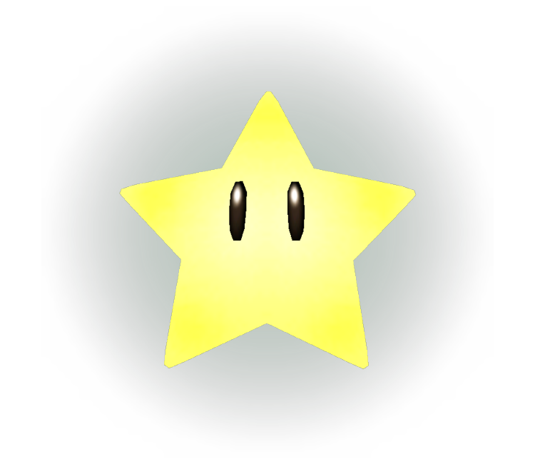 Wii - Super Smash Bros. Brawl - Starman Trophy - The Models Resource