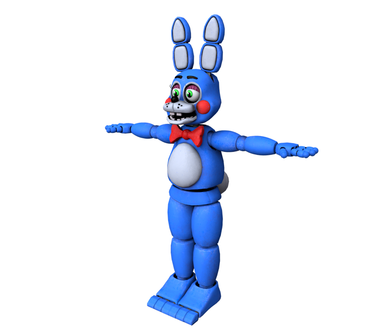 Toy Bonnie  Five Nights at Freddy's 2 - 3D model by juztandy (@juztandyyy)  [f92fbcd]