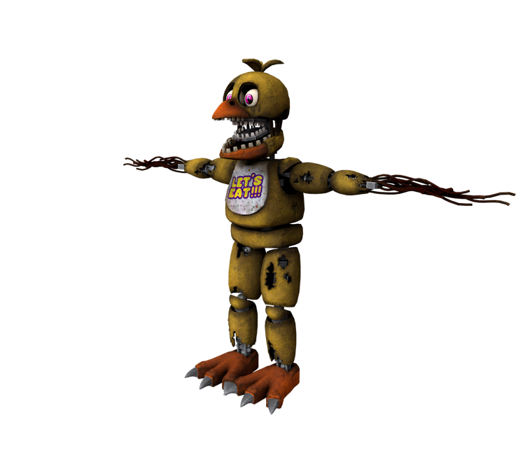 Making a Withered Chica model! (Speed Modeling) [BLENDER/FNAF] 