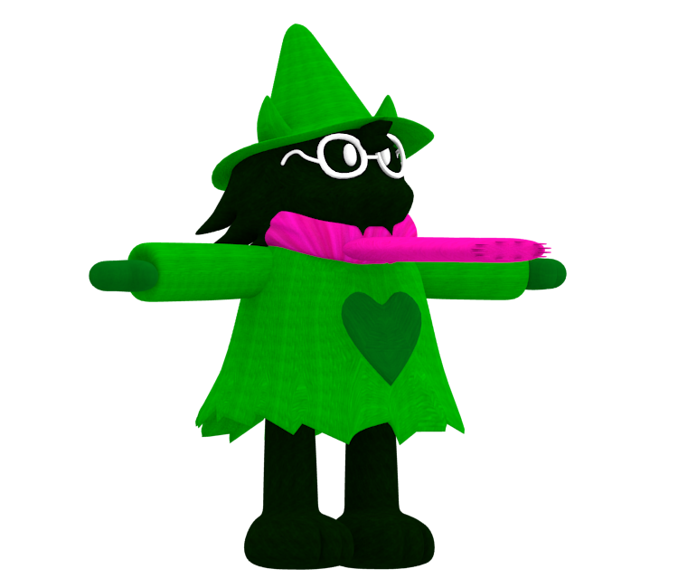 Custom Edited Deltarune Customs Ralsei The Models Resource - ralsei roblox hat