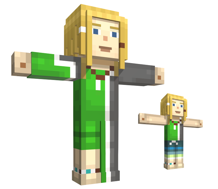 PC / Computer - Minecraft: Story Mode - Season Two - Lukas - The Models  Resource