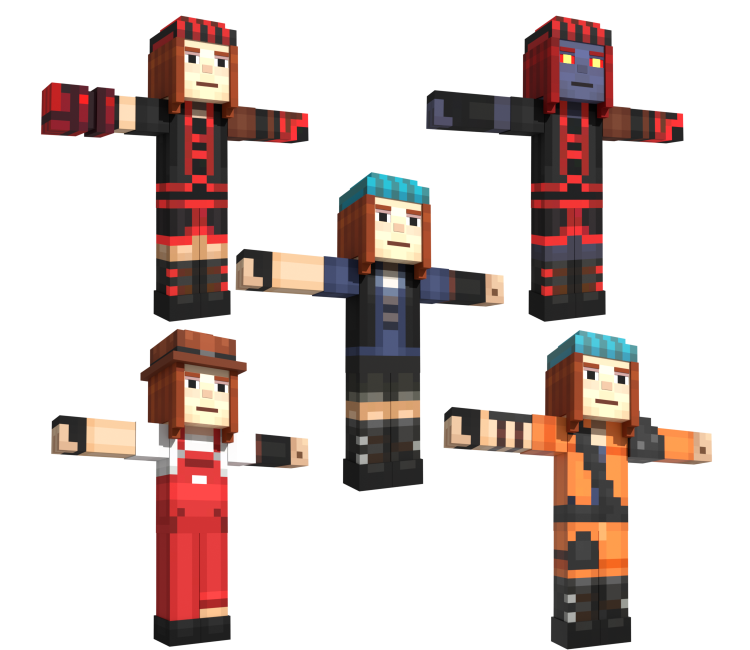 Minecraft Story Mode Season Two png images