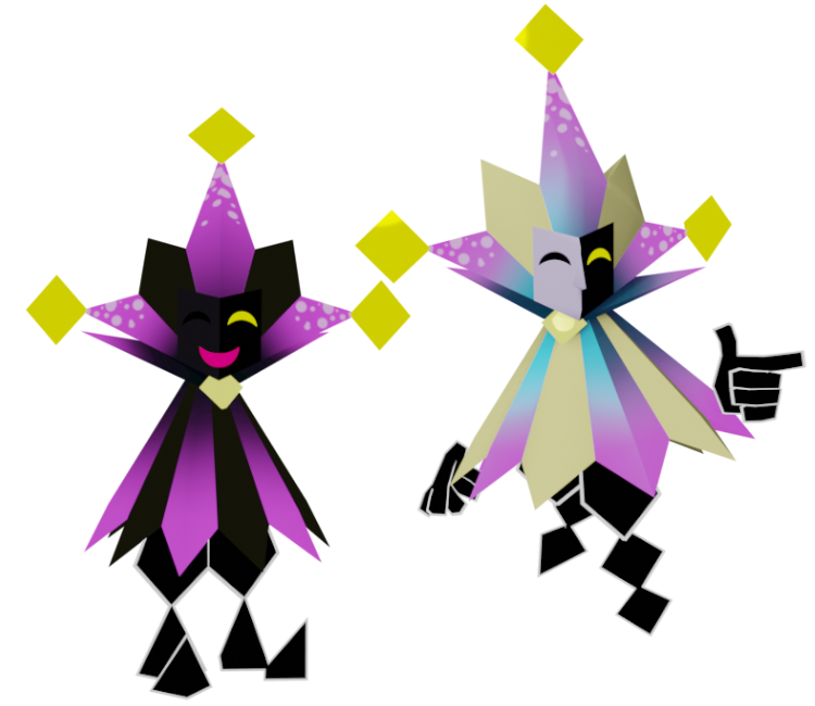 Dimentio Custom Sprite Sheet