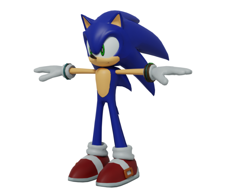 Xbox 360 - Sonic The Hedgehog 2006 - Shadow - Download Free 3D model by  SonicModelArchive (@Gabby.Sanabria.de.Geraci) [2f1f777]