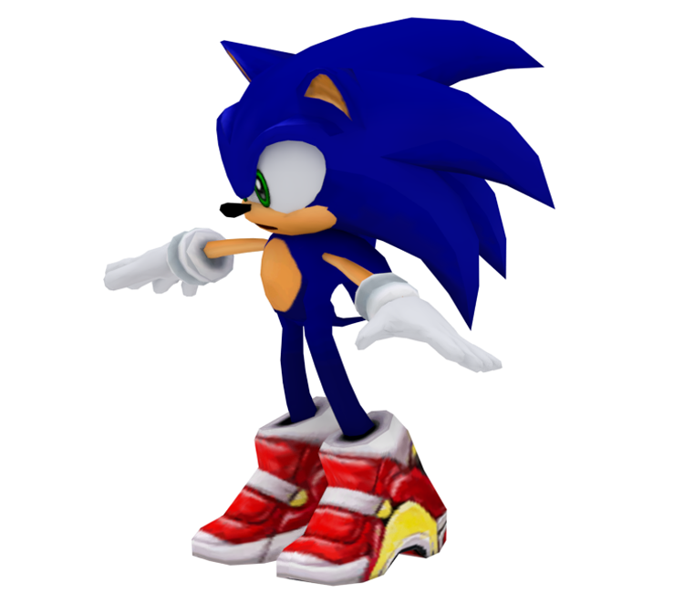 Sonic (Sonic Adventure 2 Battle)  Sonic the hedgehog, Sonic adventure 2,  Sonic