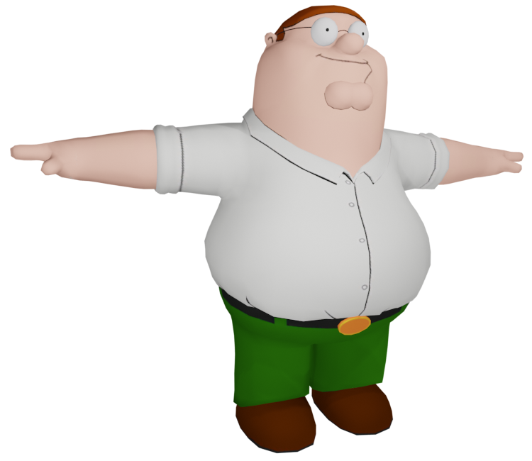 Browser Games - Family Guy Online - Peter Griffin - The Models Resource