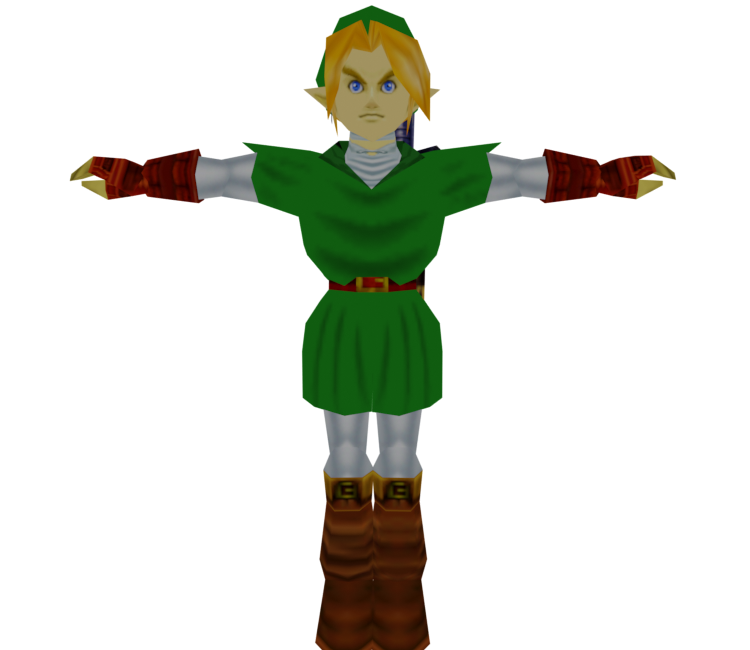 Link | N64 Accurate | Ocarina of Time | 1.8+ Minecraft Skin