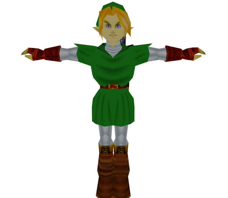 3DS - The Legend of Zelda: Ocarina of Time 3D - Princess Zelda (Adult) - The Models Resource