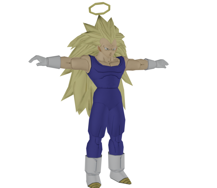 Made a low poly Vegeta. What kinda game would this be for? : r/dbz