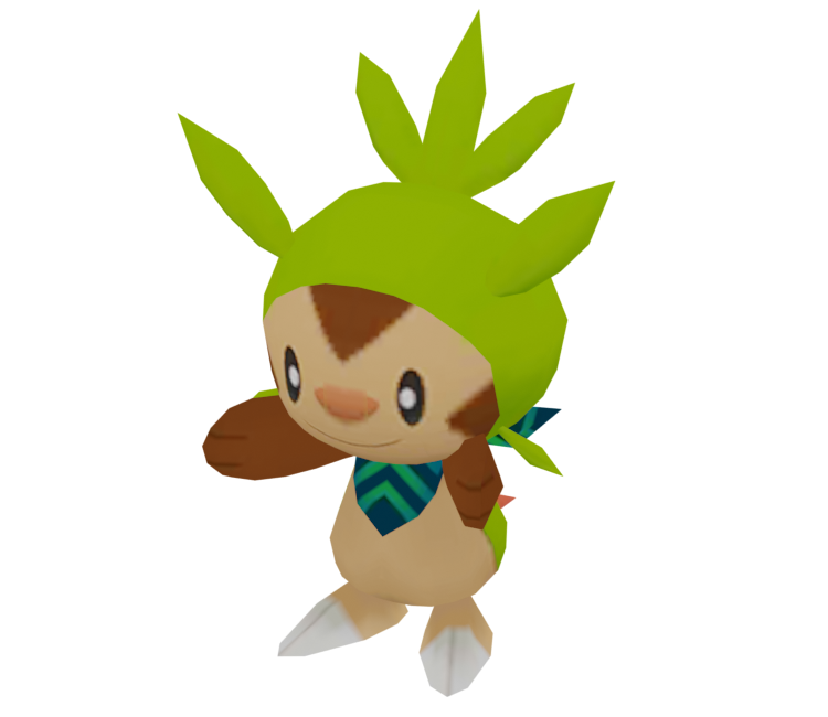3DS - Pokémon Super Mystery Dungeon - #650 Chespin - The Models Resource