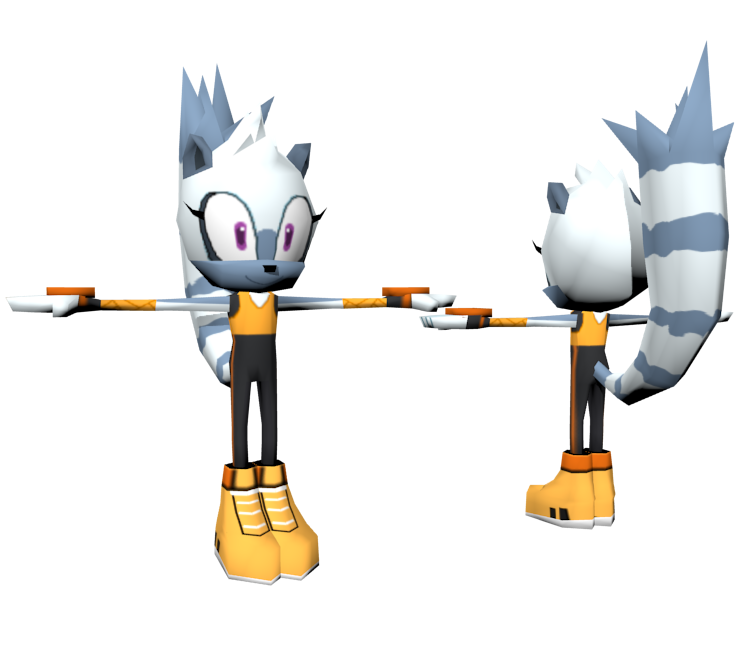 Custom Edited Sonic The Hedgehog Customs Tangle The Lemur The