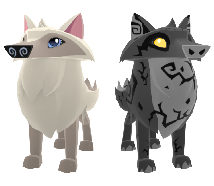 Mobile - Animal Jam: Play Wild! - Arctic Wolf / Spooky Arctic Wolf - The  Models Resource