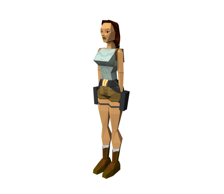 3D file LARA CROFT - Tomb Raider 1 🪦・3D printable model to