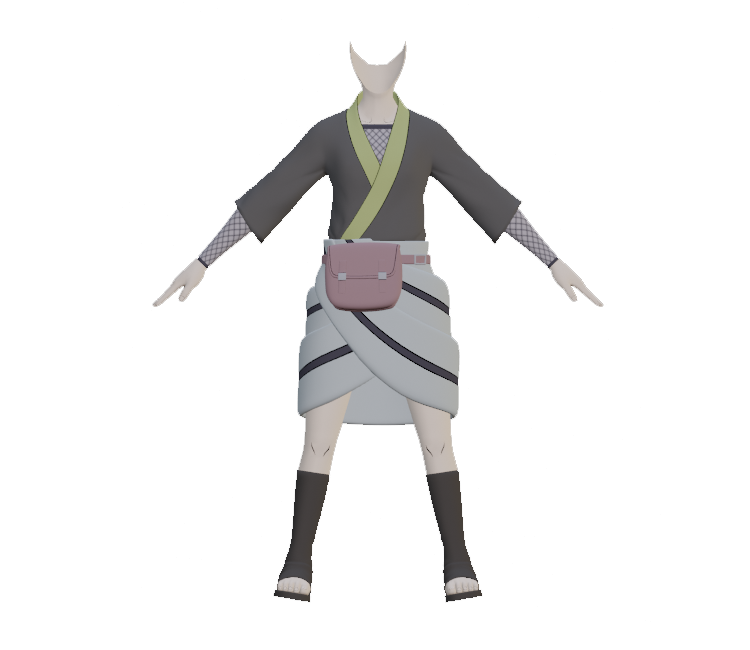 PC / Computer - Naruto to Boruto: Shinobi Striker - Konan Outfit (Young) -  The Models Resource